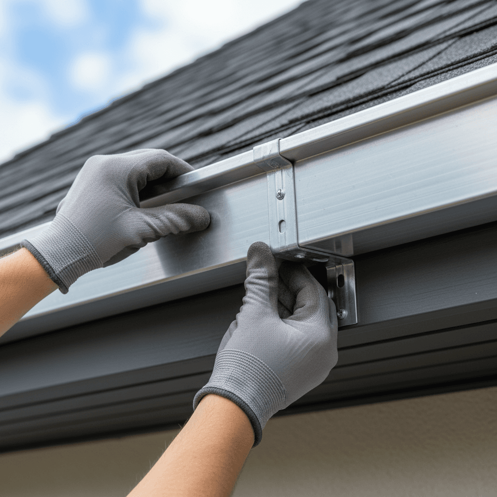 Gutter cleaning service for commercial properties